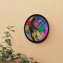 Load image into Gallery viewer, Acrylic Wall Clock/Faces in Time
