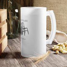 Load image into Gallery viewer, Frosted Glass Mug The Music
