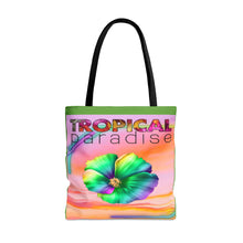 Load image into Gallery viewer, Tote Bag FLOWER #1Green
