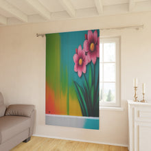 Load image into Gallery viewer, Window Curtains (1 Piece) Water Lily
