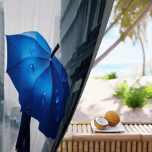 Load image into Gallery viewer, Window Curtains (1 Piece). Rainy Day Blues
