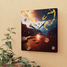 Load image into Gallery viewer, Acrylic Wall Clock Pennies from Heaven
