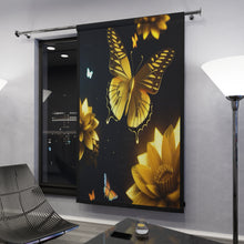 Load image into Gallery viewer, Window Curtains (1 Piece) Butterfly Rays
