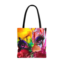 Load image into Gallery viewer, Tote Bag All over print Title: Violet Eyes 002
