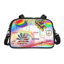 Load image into Gallery viewer, Fitness Handbag Groovy Love
