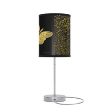 Load image into Gallery viewer, Lamp on a Stand Gold Butterfly
