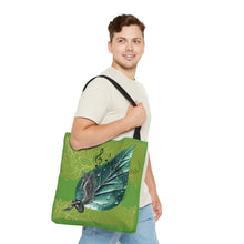 Load image into Gallery viewer, Tote Bag (AOP)Spring Music/Lace
