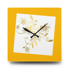 Load image into Gallery viewer, Acrylic Wall Clock Times are Golden
