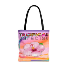 Load image into Gallery viewer, Tote Bag Flower#2/ Purple
