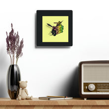 Load image into Gallery viewer, Square Acrylic Wall Clock. The Wild One
