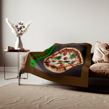 Load image into Gallery viewer, Sweatshirt Blanket PizzaPizzaPizza
