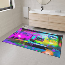 Load image into Gallery viewer, Heavy Duty Floor Mat/NEON ROOM
