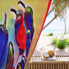 Load image into Gallery viewer, Window Curtains (1 Piece) PEPPERS POP
