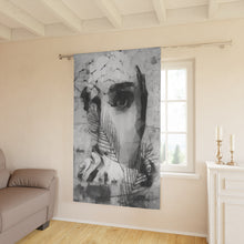 Load image into Gallery viewer, Window Curtains (1 Piece) Silent Heart
