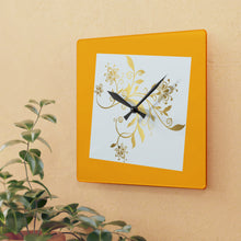 Load image into Gallery viewer, Acrylic Wall Clock Times are Golden
