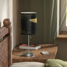 Load image into Gallery viewer, Lamp on a Stand Gold Butterfly
