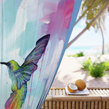 Load image into Gallery viewer, Window Curtains (1 Piece) Hummingbird

