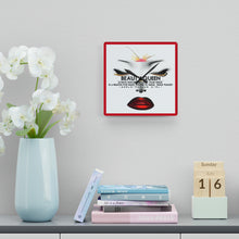 Load image into Gallery viewer, Acrylic Wall Clock/Beauty. Queen Smile
