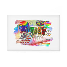 Load image into Gallery viewer, Button Magnet, Rectangle /Artist

