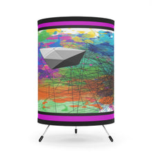 Load image into Gallery viewer, Tripod Lamp US\CA plug /Line and Space /Pink
