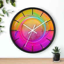 Load image into Gallery viewer, Jazzy Jazz Collection Wall Clock Neon Spin
