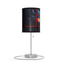 Load image into Gallery viewer, Lamp on a Stand, Cosmic Cat
