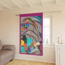 Load image into Gallery viewer, Window Curtains (1 Piece) Groovy
