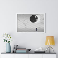 Load image into Gallery viewer, Framed Horizontal Poster Solar Eclipse 2024
