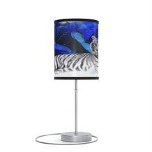 Load image into Gallery viewer, Lamp on a Stand Tiger Rose
