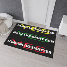 Load image into Gallery viewer, Heavy Duty Floor Mat/Lives Matter
