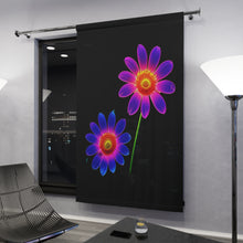 Load image into Gallery viewer, Window Curtains (1 Piece). Two Flower

