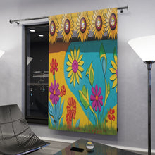 Load image into Gallery viewer, Window Curtains (1 Piece) Sunflower
