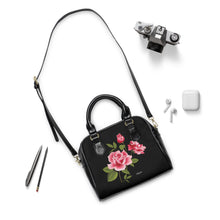 Load image into Gallery viewer, Shoulder Handbag Pink Rose
