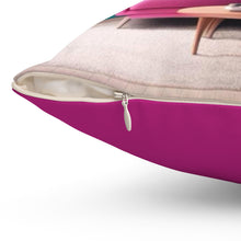 Load image into Gallery viewer, Square Pillow Jazzy Jazz Home Decor Collection Live Love Laugh
