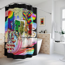 Load image into Gallery viewer, Polyester Shower Curtain/Artist
