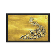 Load image into Gallery viewer, Heavy Duty Floor Mat Golden Peacock
