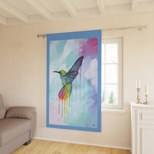 Load image into Gallery viewer, Window Curtains (1 Piece) Hummingbird
