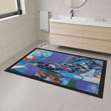 Load image into Gallery viewer, Heavy Duty Floor Mat/Blue Jazz
