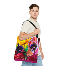 Load image into Gallery viewer, Tote Bag All over print Title: Violet Eyes 002
