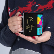 Load image into Gallery viewer, Ceramic Mug 11oz Coffee is my love language Jazzy Jazz Collection
