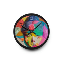 Load image into Gallery viewer, Acrylic Wall Clock/Faces in Time
