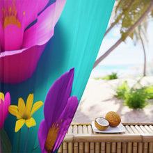Load image into Gallery viewer, Window Curtains (1 Piece) Floral
