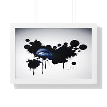 Load image into Gallery viewer, Framed Horizontal Poster The Eye In Clouds
