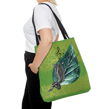 Load image into Gallery viewer, Tote Bag (AOP)Spring Music/Lace
