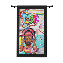 Load image into Gallery viewer, Window Curtains (1 Piece). Music Mama
