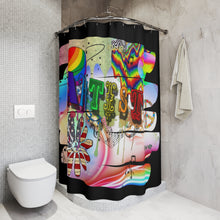 Load image into Gallery viewer, Polyester Shower Curtain/Artist
