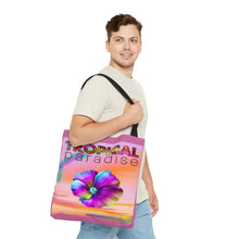 Load image into Gallery viewer, Tote Bag Flower #1 Light Pink
