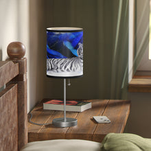Load image into Gallery viewer, Lamp on a Stand Tiger Rose

