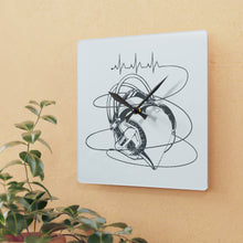 Load image into Gallery viewer, Acrylic Wall Clock. Heart Beat
