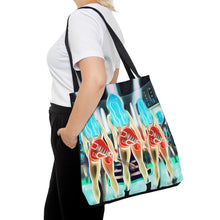 Load image into Gallery viewer, Tote Bag print Girls Rock
